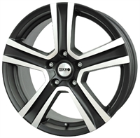 TEKNO TK5 MATT BLACK - POL  Alufælge