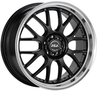 AR1 RACE BLACK POL  Alufælge