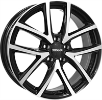  CL2 GLOSS BLACK - POLISHED  Alufælge