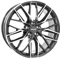  GPX GLOSS BLACK - POLISHED  Alufælge