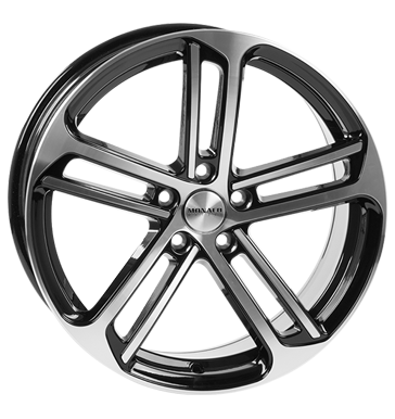 MONACO MC4 BLACK POLISHED 8,5x19