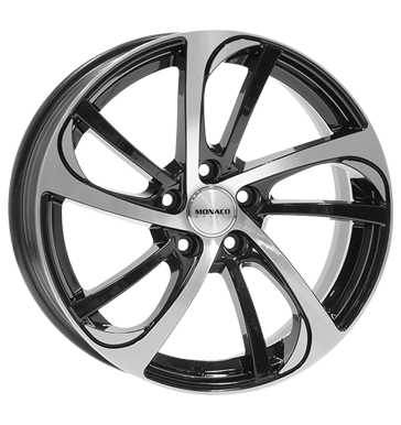 MONACO MC10 BLACK GLOSSY POLISHED 8x18