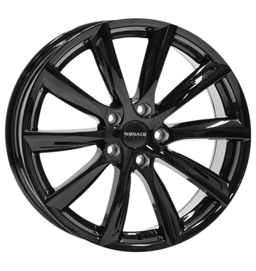 MONACO GP6 BLACK GLOSSY 9x20