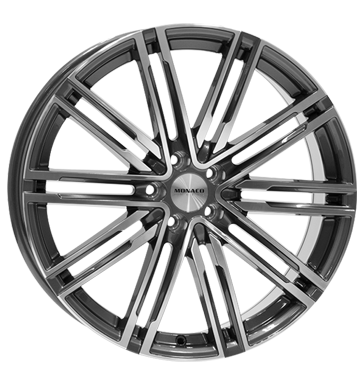 MONACO GP7 ANTHRACITE POLISHED 10,5x20