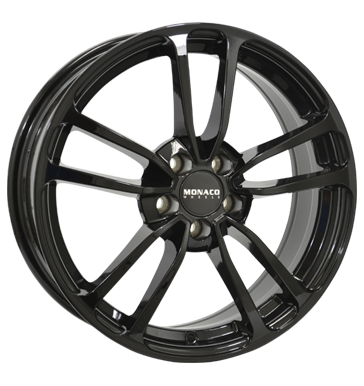 MONACO CL1 BLACK GLOSSY 8x19
