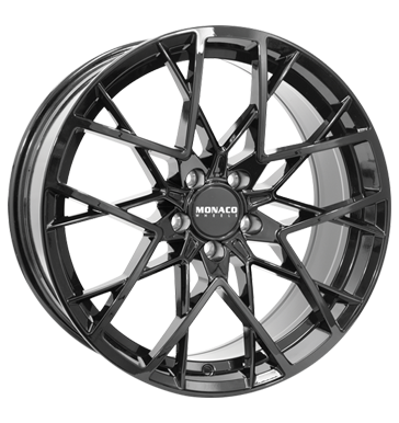 MONACO GP9 BLACK GLOSSY 8,5x19