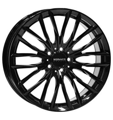 MONACO GP2 BLACK GLOSSY 8,5x20