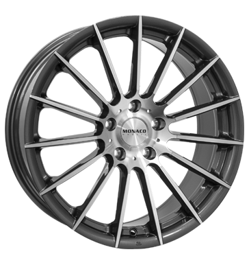 MONACO FORMULA ANTHRACITE POLISHED 8x18