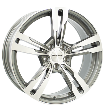 MONACO GP4 ANTHRACITE POLISHED 9,5x21