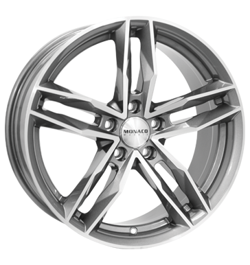 MONACO RR8M ANTHRACITE POLISHED 8x18