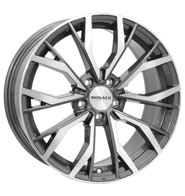 MONACO GP5 ANTHRACITE POLISHED 8x19