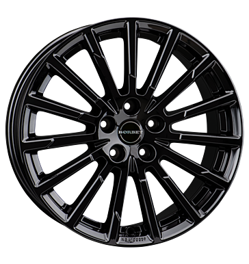BORBET BX 15 BLACK GLOSSY 8x19