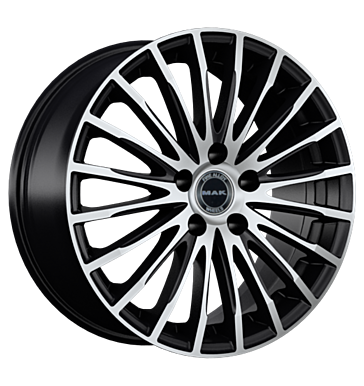 MAK WHEELS STARLIGHT ICE BLACK 8,5x19